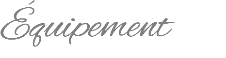 Équipement